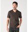 【ACTIVE TAILOR/アクティブテイラー】シルケットスムースVネックTシャツ＜接触冷感 / UVカット＞