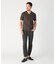 【ACTIVE TAILOR/アクティブテイラー】シルケットスムースVネックTシャツ＜接触冷感 / UVカット＞