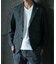 【ACTIVE TAILOR/アクティブテイラー】シルケットスムースVネックTシャツ＜接触冷感 / UVカット＞