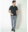 【ACTIVE TAILOR/アクティブテイラー】シルケットスムースVネックTシャツ＜接触冷感 / UVカット＞