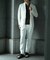 【ACTIVE TAILOR/アクティブテイラー】シルケットスムースVネックTシャツ＜接触冷感 / UVカット＞