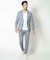【ACTIVE TAILOR/アクティブテイラー】シルケットスムースVネックTシャツ＜接触冷感 / UVカット＞