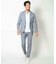 【ACTIVE TAILOR/アクティブテイラー】シルケットスムースVネックTシャツ＜接触冷感 / UVカット＞