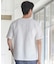 タックジャガードVネックTシャツ