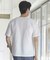 タックジャガードVネックTシャツ