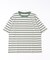 ジャガードボーダーTシャツ