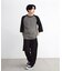 古着風ウォッシュ加工ラグランTシャツ