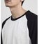 古着風ウォッシュ加工ラグランTシャツ