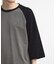 古着風ウォッシュ加工ラグランTシャツ