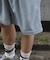 サマーコーデュロイワイドハーフパンツ