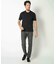 【ACTIVE TAILOR/アクティブテイラー】シルケットスムースクルーネックTシャツ＜接触冷感 / UVカット＞