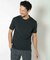 【ACTIVE TAILOR/アクティブテイラー】シルケットスムースクルーネックTシャツ＜接触冷感 / UVカット＞