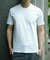 【ACTIVE TAILOR/アクティブテイラー】シルケットスムースクルーネックTシャツ＜接触冷感 / UVカット＞