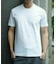 【ACTIVE TAILOR/アクティブテイラー】シルケットスムースクルーネックTシャツ＜接触冷感 / UVカット＞