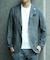 【ACTIVE TAILOR/アクティブテイラー】シルケットスムースクルーネックTシャツ＜接触冷感 / UVカット＞