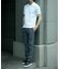 【ACTIVE TAILOR/アクティブテイラー】シルケットスムースクルーネックTシャツ＜接触冷感 / UVカット＞