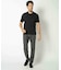 【ACTIVE TAILOR/アクティブテイラー】シルケットスムースクルーネックTシャツ＜接触冷感 / UVカット＞