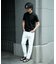 【ACTIVE TAILOR/アクティブテイラー】シルケットスムースクルーネックTシャツ＜接触冷感 / UVカット＞