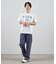 ユニバーサルオーバーオール別注　WINDY JRビンテージ加工プリントTシャツ