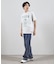 ユニバーサルオーバーオール別注　WINDY JRビンテージ加工プリントTシャツ