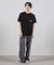 ユニバーサルオーバーオール別注ポケットプリントTシャツ