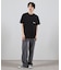 ユニバーサルオーバーオール別注ポケットプリントTシャツ