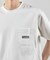 ユニバーサルオーバーオール別注ポケットプリントTシャツ