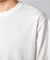 チェックジャガード×袖ポンチ 異素材Tシャツ