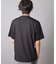 チェックジャガード×袖ポンチ 異素材Tシャツ