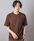 ジャガードストライプTシャツ