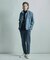【ACTIVE TAILOR/アクティブテイラー】ミラノリブニットパンツ＜マシンウォッシャブル＞