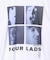 【THE CULTURE CODE x Klaus Voormann x MEN'S BIGI 】別注プリントT＜Four Lads＞