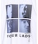 【THE CULTURE CODE x Klaus Voormann x MEN'S BIGI 】別注プリントT＜Four Lads＞