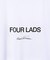 【THE CULTURE CODE x Klaus Voormann x MEN'S BIGI 】別注プリントT＜Four Lads＞