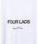 【THE CULTURE CODE x Klaus Voormann x MEN'S BIGI 】別注プリントT＜Four Lads＞