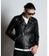 SHEEP LEATHER/シープレザー ダブルライダースジャケット