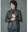 SHEEP LEATHER/シープレザー シングルライダースジャケット