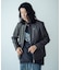 SHEEP LEATHER/シープレザー シングルライダースジャケット