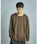 ライトダンボールスウェットロングTシャツ