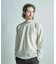 シャーリングジャカードロングスリーブTシャツ