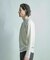 シャーリングジャカードロングスリーブTシャツ
