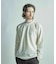 シャーリングジャカードロングスリーブTシャツ