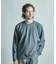 シャーリングジャカードロングスリーブTシャツ