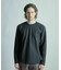 シャーリングジャカードロングスリーブTシャツ