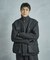 【50th Anniv . 菊池武夫】HARRIS TWEED COLOR NEP BLOUSON