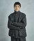 【50th Anniv . 菊池武夫】HARRIS TWEED COLOR NEP BLOUSON