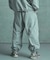 コットンナイロンピグメント加工パンツ
