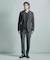 【ACTIVE TAILOR/アクティブテイラー】シルケットスムースVネック長袖Tシャツ