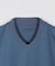 【ACTIVE TAILOR/アクティブテイラー】シルケットスムースVネック長袖Tシャツ
