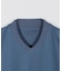 【ACTIVE TAILOR/アクティブテイラー】シルケットスムースVネック長袖Tシャツ